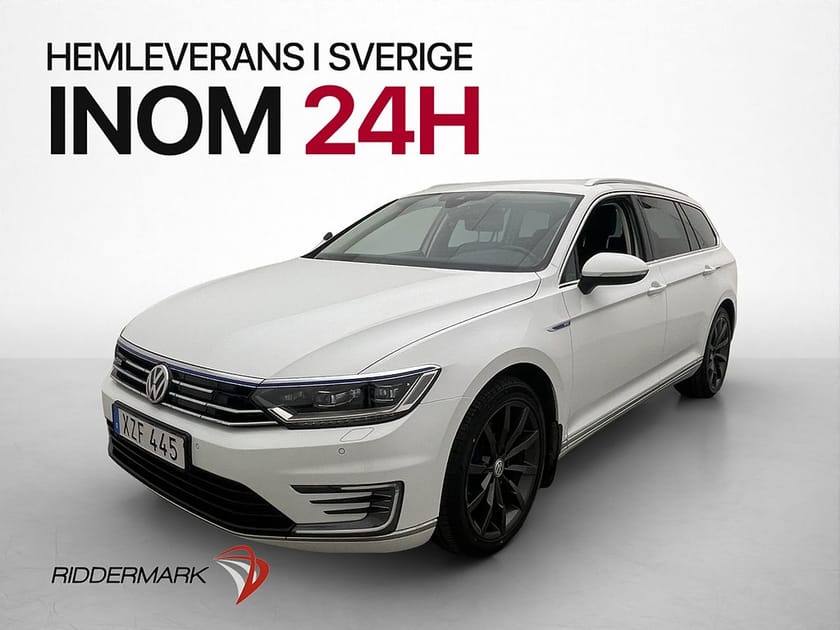 Bild 1 av Volkswagen Passat Variant GTE 1.4 TSI 218hk Cockpit B-Kamera Drag