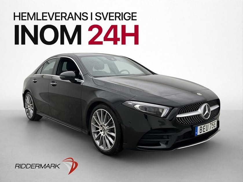 Bild 3 av Mercedes-Benz A 250 4MATIC Sedan 4M AMG Sport Kamera Skinn Navi CarPlay