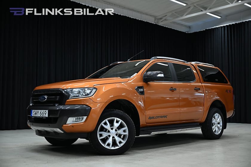 Bild 1 av Ford Ranger Dubbelhytt 3.2 TDCi 200HK Automat|Wildtrack|Kåpa|Leasbar|SeUtr!!