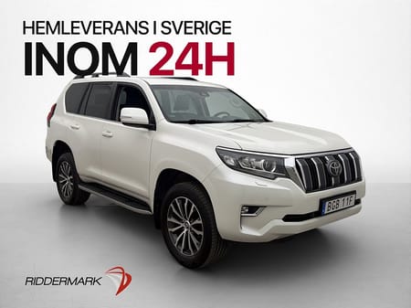 Toyota Land Cruiser 2.8 D 4WD 177hk Skinn Drag Värm 2Brukare