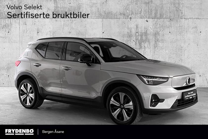 Bilde 1 av Volvo XC40 Recharge Twin motor Ultimate KROK|PANO|360|H&K|TONEDE