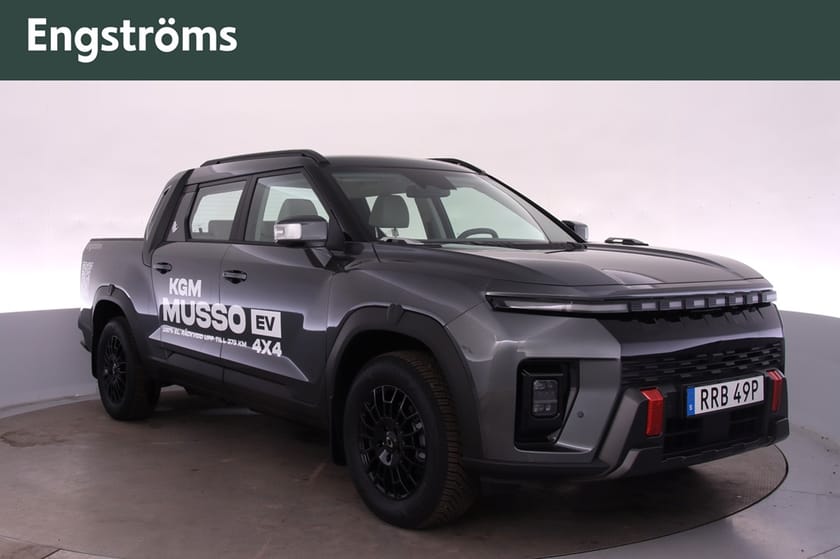 Bild 1 av KGM Musso EV 237hk 4WD Omgående leverans!