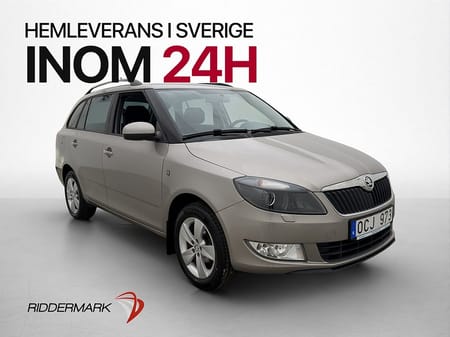 Škoda Fabia Kombi Skoda 1.2 TSI 86hk Ambition Sensorer 0,49l/mil 1 Bruk