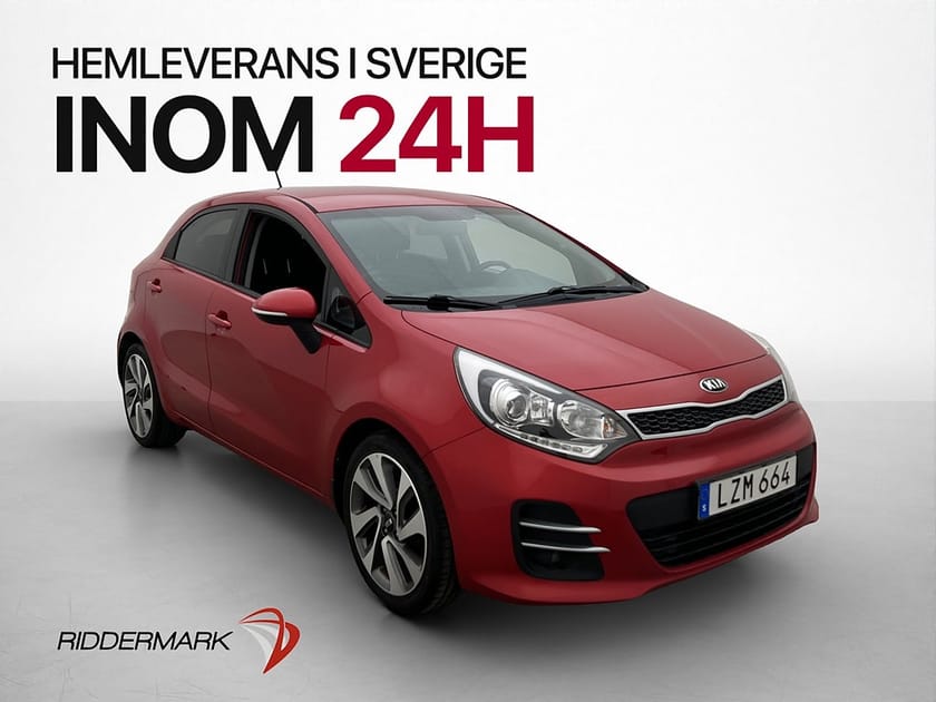 Bild 1 av Kia Rio 1.2 CVVT 84hk Advance Kamera Navi Rattvärme