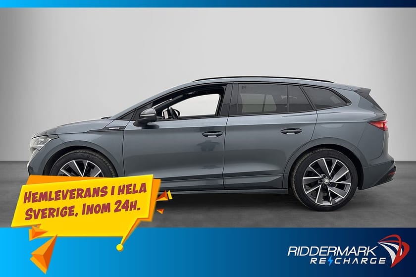 Bild 1 av Škoda Enyaq iV 80 Skoda Sportline Värmepump Kamera Rattvärme Drag