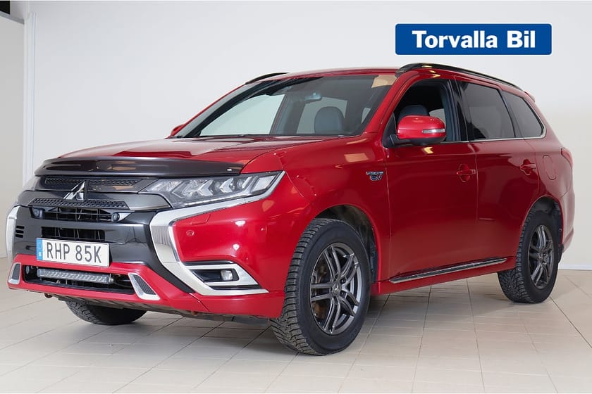 Bild 1 av Mitsubishi Outlander PHEV S-Edition Pano 360° Skinn V-Hjul Navi Värmare