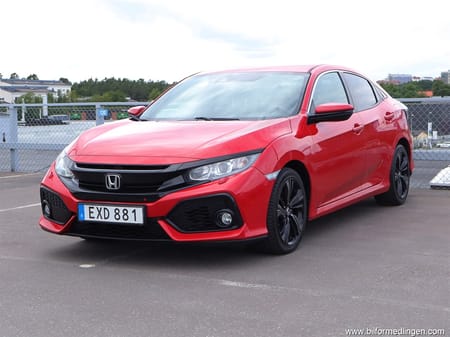 Honda Civic 1.6 i-DTEC FWD 120hk S/V-hjul Kamera