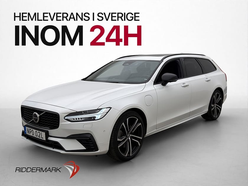 Bild 3 av Volvo V90 Recharge T6 AWD Ultimate Dark Luftfjädring B&W