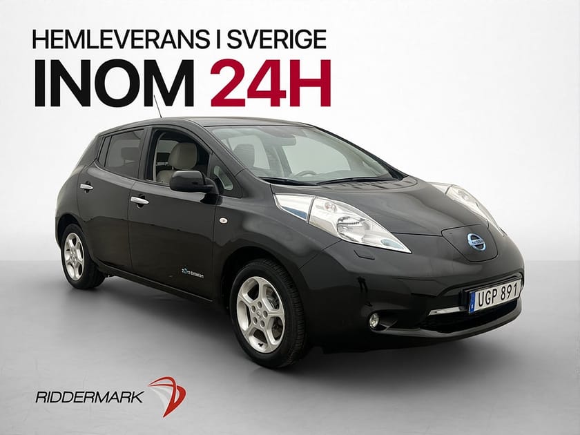 Bild 1 av Nissan Leaf 24 kWh 109hk Kamera Navigation Rattvärme