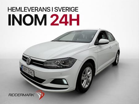 Volkswagen Polo 1.0 TSI 95hk P-Sensorer Bluetooth