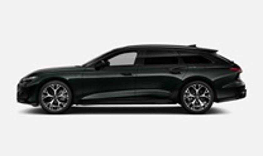 Bild 1 av Audi A6 Avant e-hybrid quattro S-lineE-HYBRID 299HK Midnight green