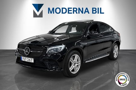 Mercedes-Benz AMG GLC 43 Coupé 4MATIC 367hk Burm Drag Pano 360° Moms