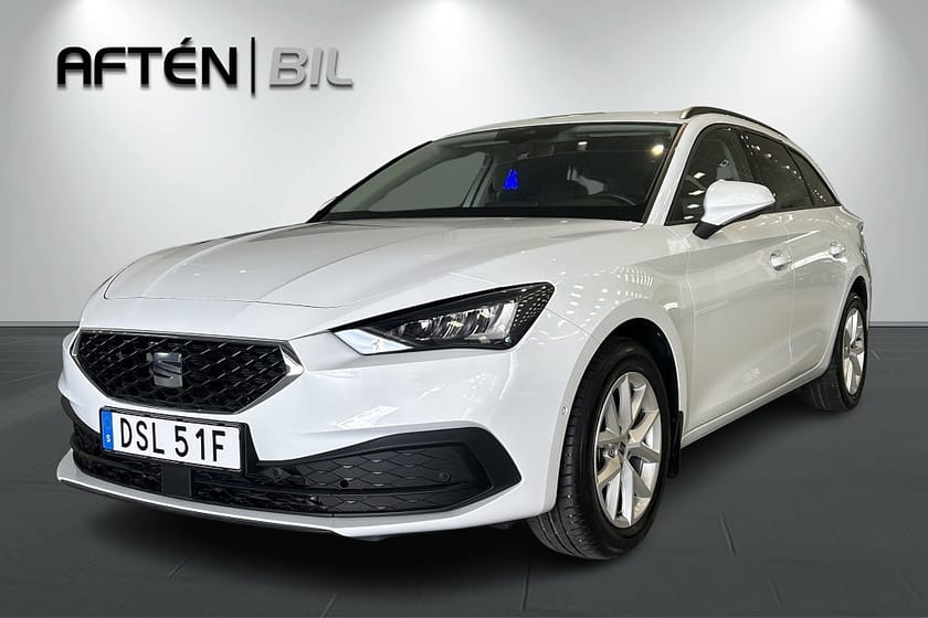 Bild 1 av SEAT Leon Sportstourer ST 1.5 eTSI 150hk *PRIVATLEASING * V-HJUL Drag P-värmare