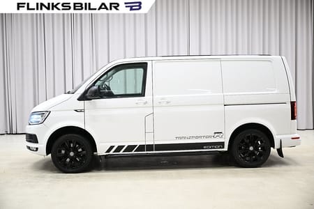 Volkswagen Transporter DSG 204HK R-Edtion|LED|Nedlackad|Elbaklucka|Läder|SeUtr