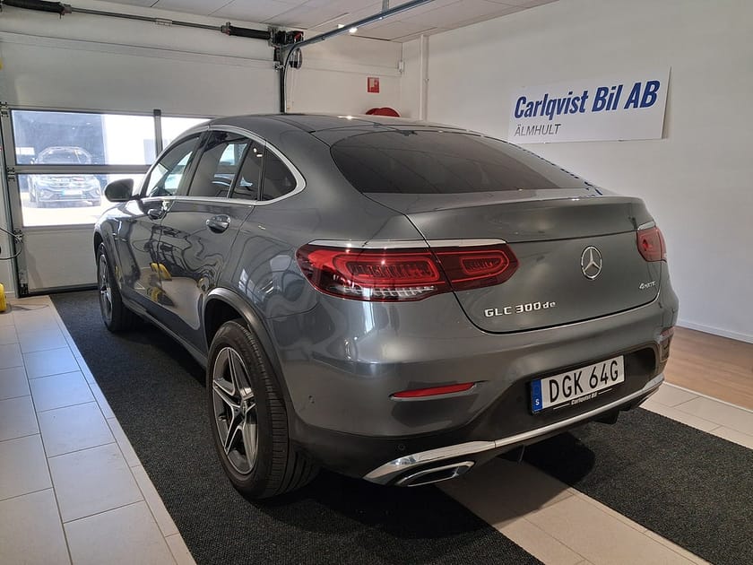 Bild 3 av Mercedes-Benz GLC 300 de Coupé 4MATIC COUPE AMG Plugin 306HK 4x4 Läder