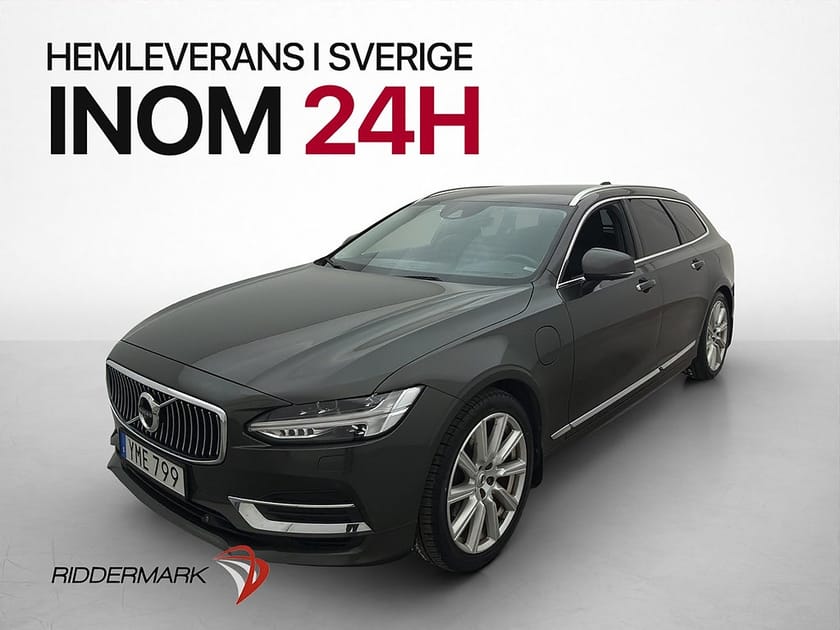 Bild 1 av Volvo V90 T8 AWD 392hk Inscription HuD BLIS 360°-K Läder