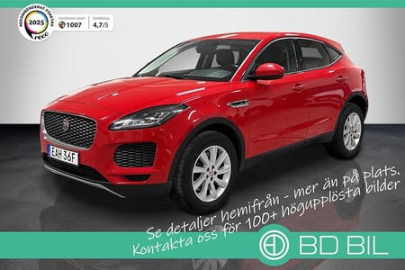 Jaguar E-Pace P200 AWD HELSKINN BACKKAMERA NAVI TVÅ BRUKARE