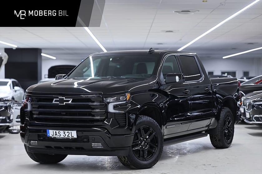 Bild 1 av Chevrolet Silverado 1500 Crew Cab High Country Midnight Edt 3.0 PRISSÄNKT 50 000kr!