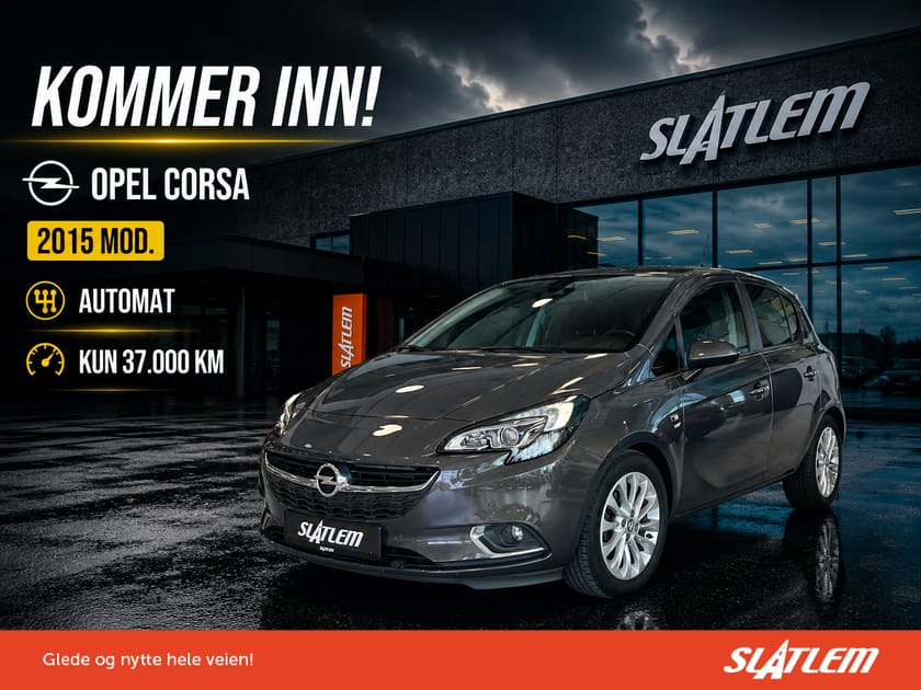 Bilde 1 av Opel Corsa 5-dørs AUTOMAT-R.KAMERA-OPPVARMET RATT-DAB