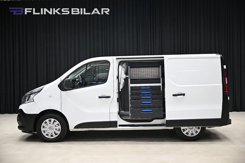 Bild 1 av Renault Trafic Skåpbil dCi 145HK Servicebil|Dubbeldörr|Inredd|Sortimo|Leasbar