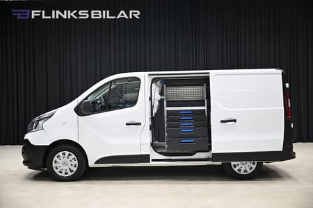 Renault Trafic Skåpbil dCi 145HK Servicebil|Dubbeldörr|Inredd|Sortimo|Leasbar