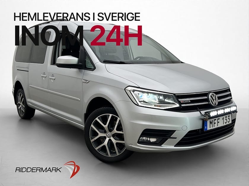 Bild 1 av Volkswagen Caddy Maxi Life 7-Seater 4M Värmare Dragkrok B-Kamera 7-Sits