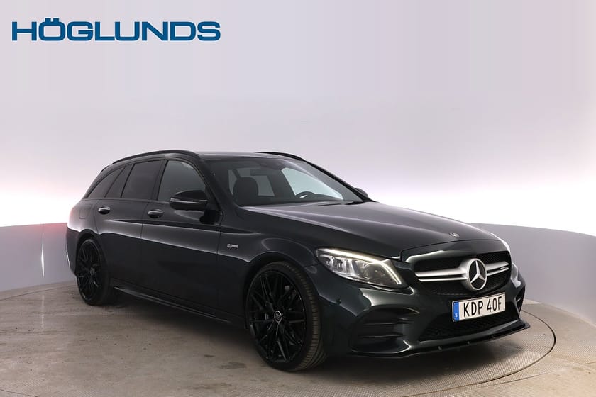 Bild 1 av Mercedes-Benz AMG C 43 T 4MATIC Premium Pano Burmester Värmare Drag