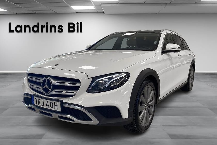 Bild 1 av Mercedes-Benz E 220 d 4MATIC All-Terrain Pano Drag Värmare 360 Burmeste