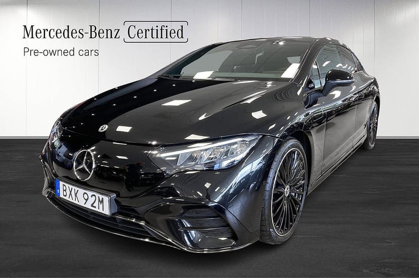 Bild 1 av Mercedes-Benz EQE 350+ AMG Line|Luftfjädring|Drag|Burmester