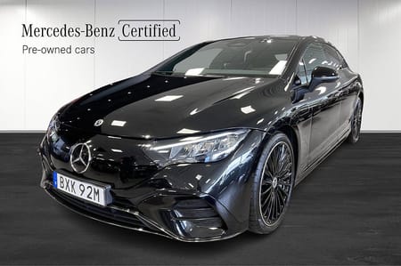 Mercedes-Benz EQE 350+ AMG Line|Luftfjädring|Drag|Burmester