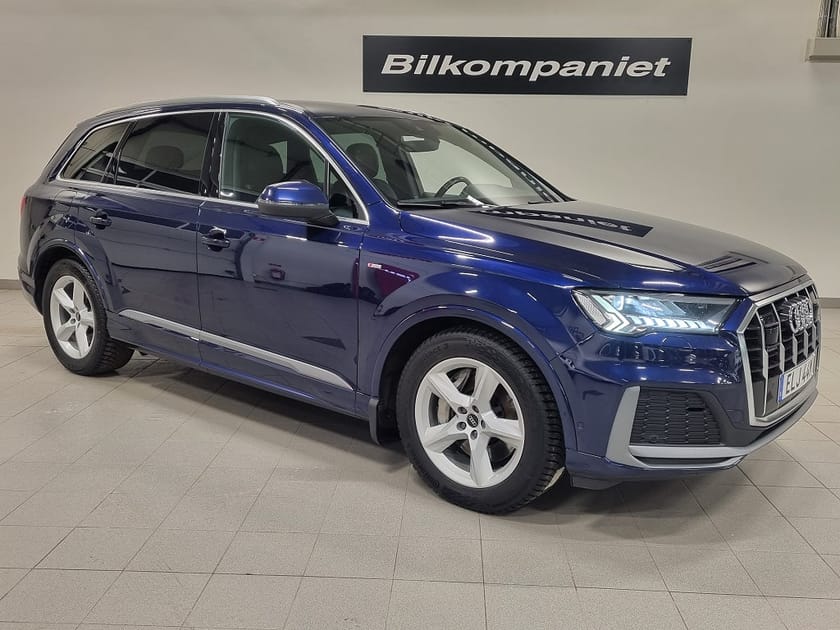 Bild 1 av Audi Q7 50 TDI quattro 7-Seater S LINE | 286 hk | 7-Sits | ,Vinterhjul