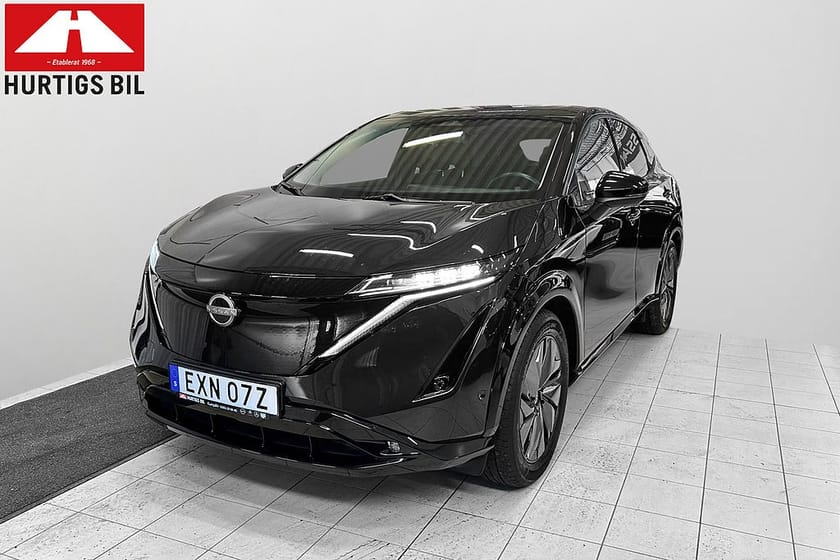 Bild 1 av Nissan Ariya 87 e-4ORCE kWh 306hk EVOLVE DRAG PANO 3,99 % Ränta
