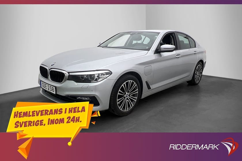 Bild 3 av BMW 530e iPerformance Sedan 252hk Sport line Kamera Navi Nyservad