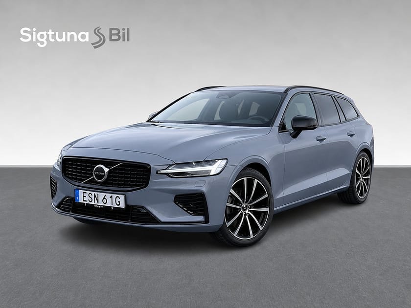 Bild 1 av Volvo V60 350 hk Recharge T6 II AWD Plus Dark / Drag / Kamera