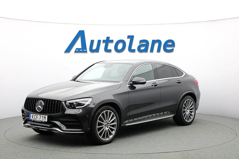Bild 4 av Mercedes-Benz GLC 220 d Coupé 4MATIC AMG, Burmester®, Cockpit, Värmare 194hk
