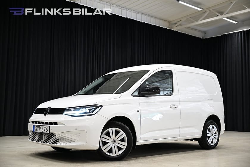 Bild 1 av Volkswagen Caddy Cargo DSG 122HK Nedlackad|LED|V-Inredd|Leasbar|EnÄgare|Moms