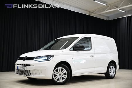 Volkswagen Caddy Cargo DSG 122HK Nedlackad|LED|V-Inredd|Leasbar|EnÄgare|Moms
