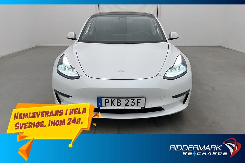 Bild 2 av Tesla Model 3 Long Range AWD Svensksåld Autopilot Pano