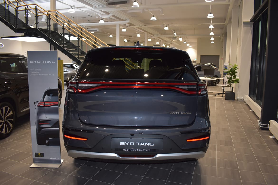 BYD Tang EV AWD, 517hk, 2024