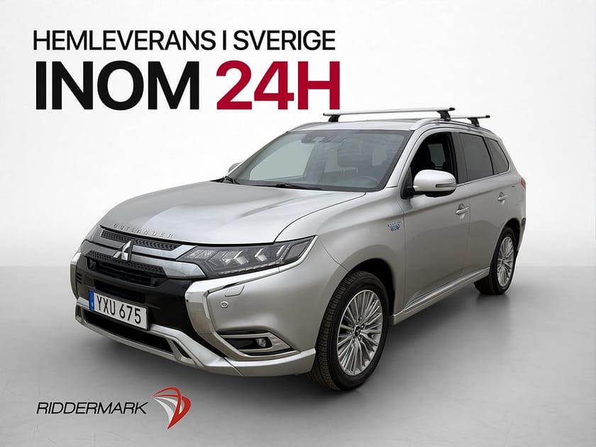 Bild 3 av Mitsubishi Outlander PHEV 224hk Business X Drag Skinn 360°