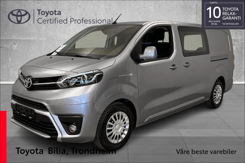Bilde 1 av Toyota Proace Electric L2 Comfort 75 kWt 2 skyvedører/WLTP 310 km/