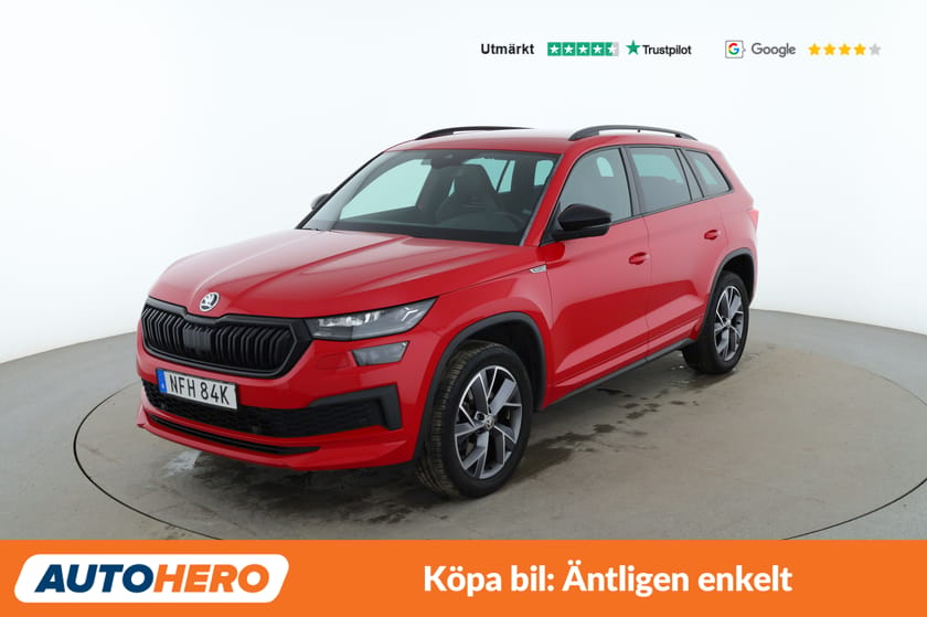 Bild 1 av Škoda Kodiaq 2.0 TDI Sportline 4x4 / Värmare, CarPlay, Canton
