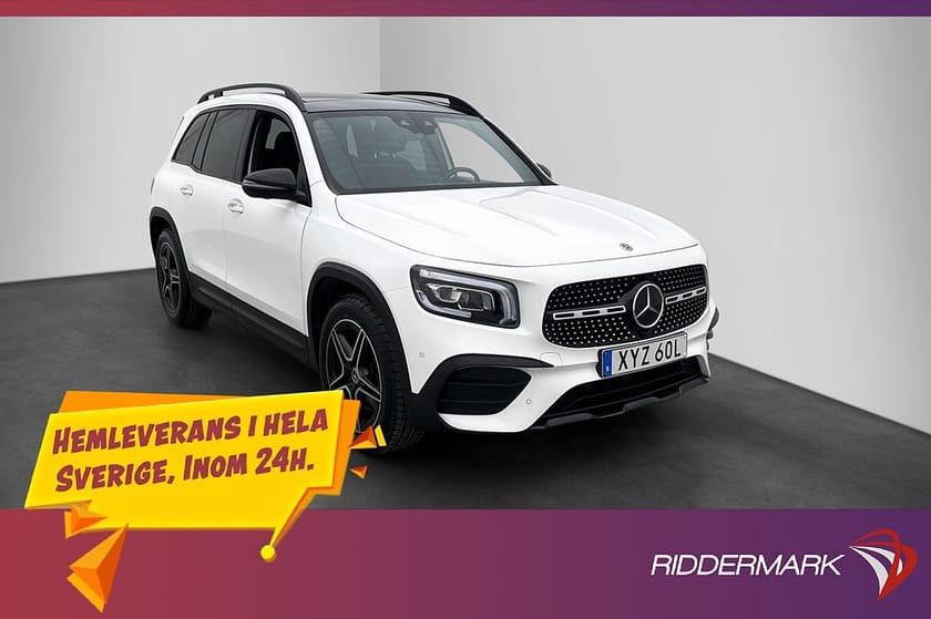 Bild 1 av Mercedes-Benz GLB 250 4MATIC AMG Pano Burmester Wide 360°