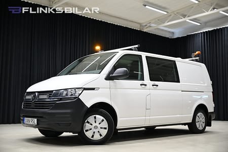 Volkswagen Transporter Kombi 4Motion 150HK Dubbelhytt|Inredd|Leasbar|EnÄgare|SeUtr!!