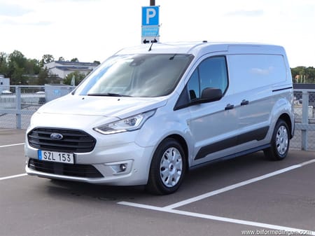 Ford Transit Connect 210 LWB 1.5 Automat 3-sits Drag Inredning