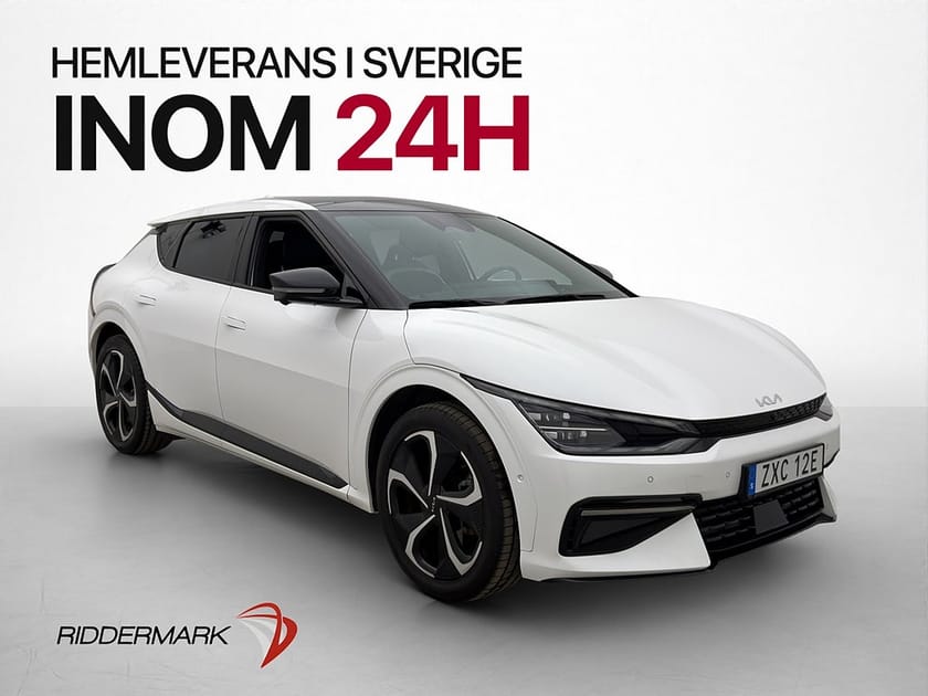 Bild 1 av Kia EV6 77.4 kWh AWD GT-Line Meridian Taklucka HUD Navi Drag