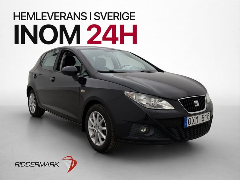Bild 1 av SEAT Ibiza 1.4 16v 86hk 976kr Årsskatt 0,59L/mil Elhissar