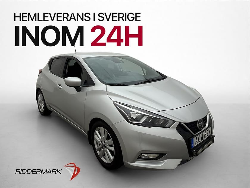 Bild 3 av Nissan Micra 1.0 100hk Sensorer Farthållare 0,5l/mil