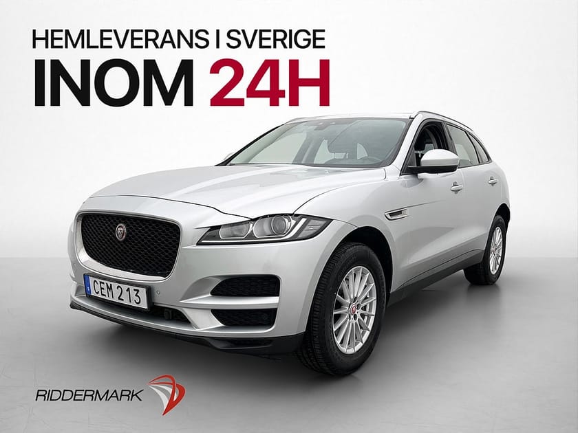 Bild 1 av Jaguar F-Pace 20d AWD 180hk B-Kamera M-Värmare Navi Meridian