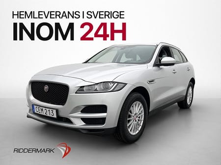 Jaguar F-Pace 20d AWD 180hk B-Kamera M-Värmare Navi Meridian